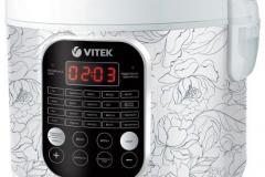 Мультиварка Vitek VT4270 / 900 / 24авто-программ / Серебристый с белым photo 4