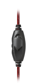 Căști Defender Warhead Negru cu rosu Cu fir / Gaming / Negru cu rosu photo 5