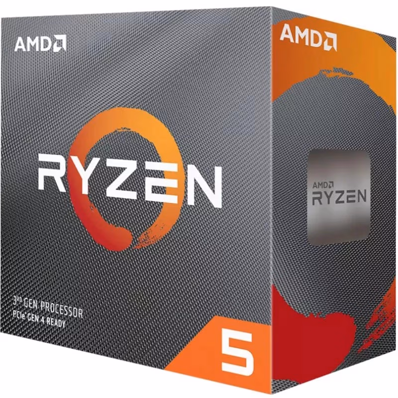 AMD Ryzen™ 5 3600, Socket AM4, 3.6-4.2GHz (6C/12T), 32MB Cache L3, No Integrated GPU, 7nm 65W, Retail (without Cooler) 