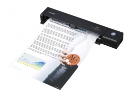 Document Scanner Canon P-208II (9704B003) USB, ADF (10 sheets - 50-80g/m2), 3-colour (RGB) LED, CMOS CIS 2 Line Sensor, Front/ Back/ Duplex, B&W 8ppm/16ipm - colour 8ppm/16ipm, 600x600dpi, 24-bit colour, Daily Duty Cycle: 100 scans/day, USB 2.0, W0.6kg thumbnav 3