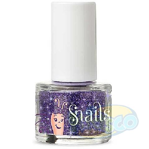 Snails SNAE895 Oja Cu Glitter Violet Deschis, 10,5Ml photo 1