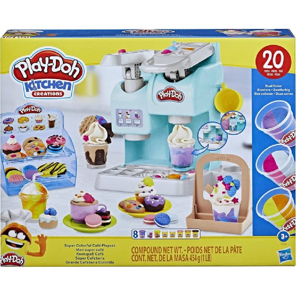 Play-Doh F5836 Super Colorful Cafe Playset photo 1
