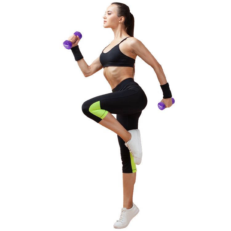 Gantera 1 kg YORK Vinyl Dipped Dumbbells (Fitbell) photo 3