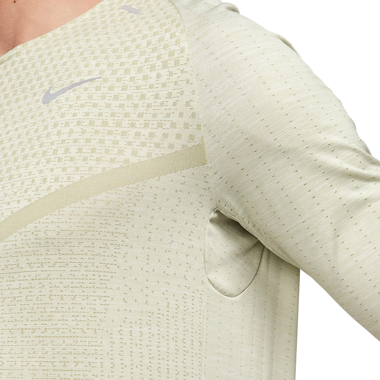 Мужская Толстовка Nike M NK DFADV TECHKNIT ULTRA LS S Оливковый photo 3