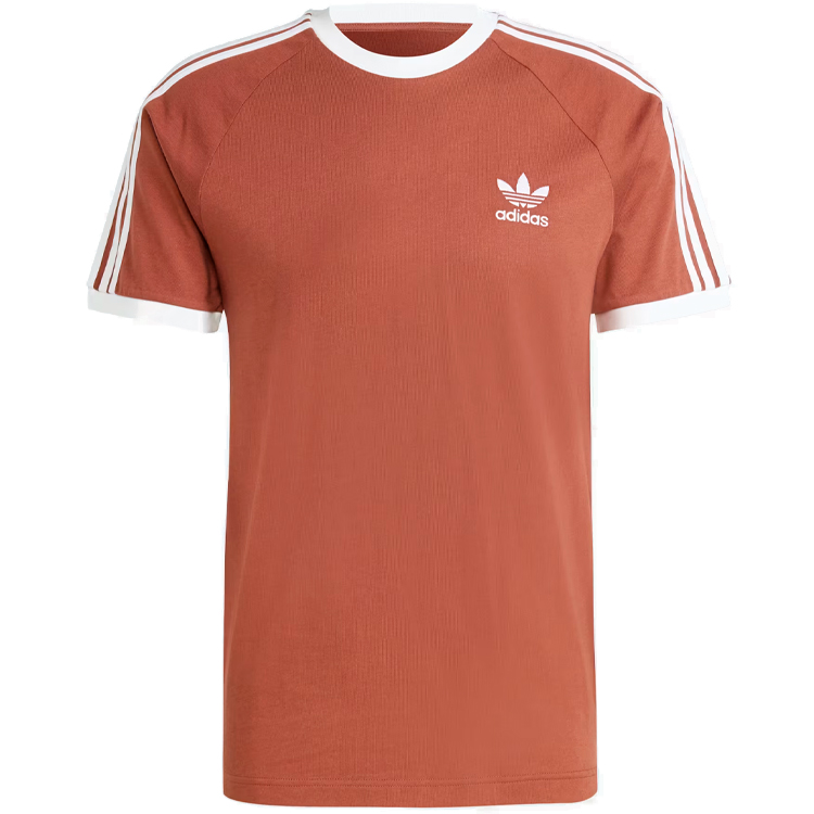 Футболка мужская Adidas 3-STRIPES TEE S Коричневый photo 1