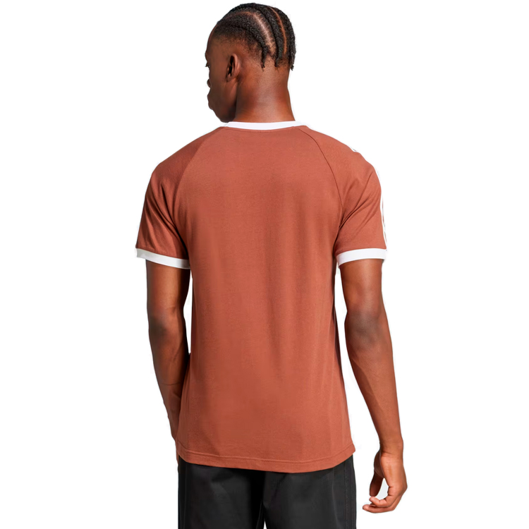 Футболка мужская Adidas 3-STRIPES TEE S Коричневый photo 3