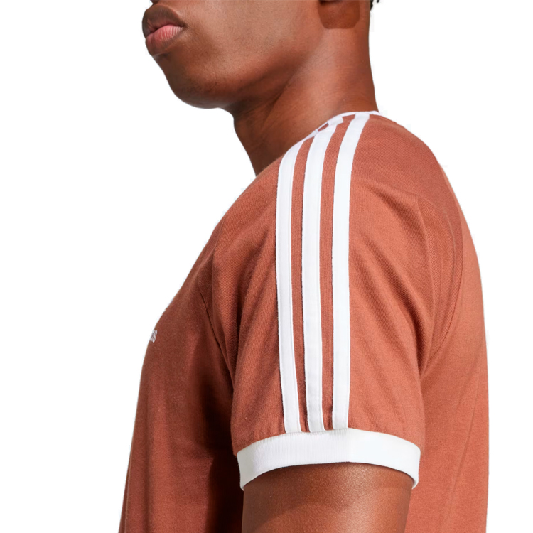 Футболка мужская Adidas 3-STRIPES TEE S Коричневый photo 4