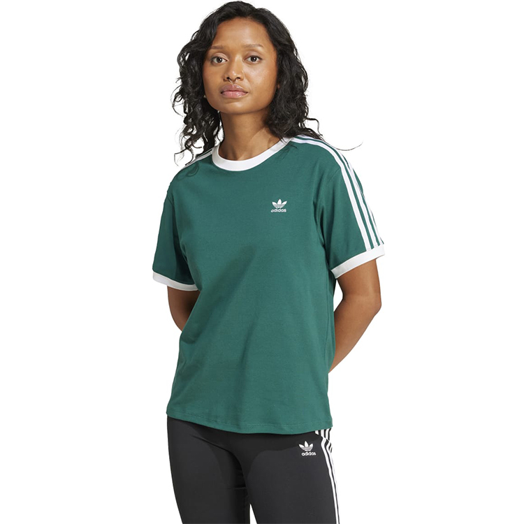 Tricou Adidas 3 STRIPE TEE XS Verde Femei photo 1 Tricou Adidas 3 STRIPE TEE XS Verde Femei photo 1
