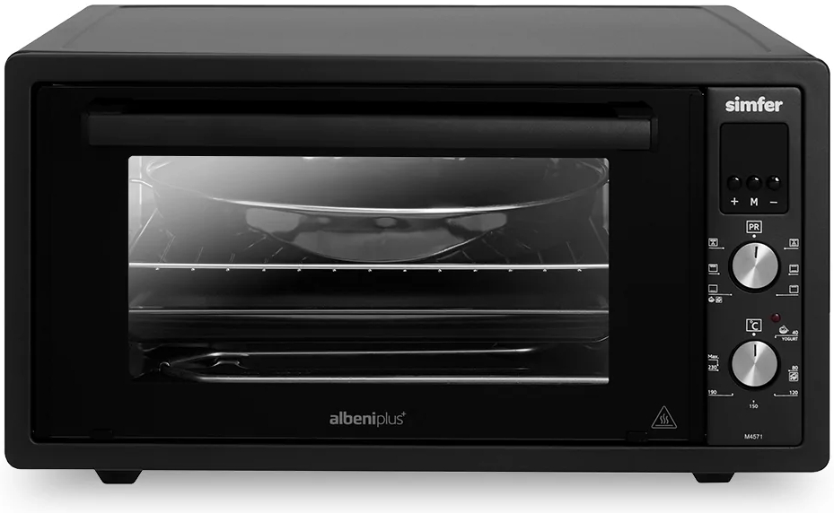 Cuptor electric Simfer M4571, 45 l, 1400 W, Negru photo 