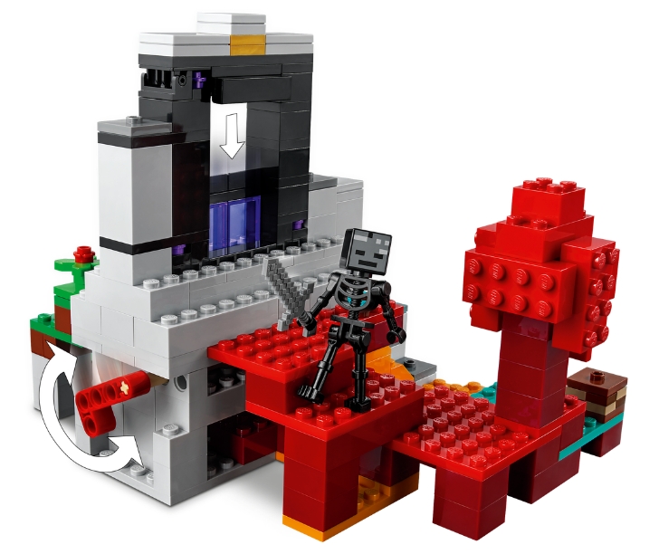 Конструктор Lego Minecraft The Ruined Portal 21172  от 7+ лет photo 5