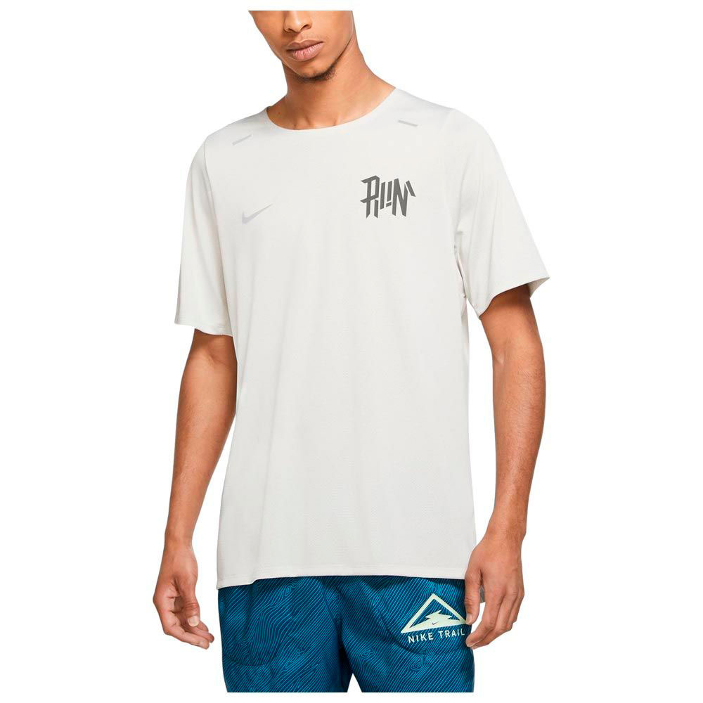 Футболка мужская Nike M NK DF BRTH RISE 365 WR TOP L Белый photo 2