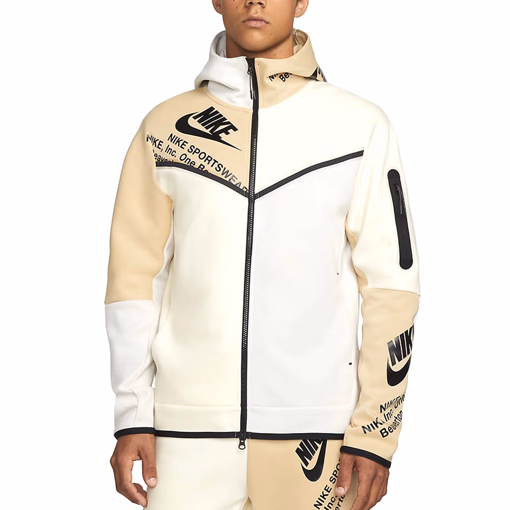 Hanorac Nike M NSW TCH FLC FZ WR GX HOODIE