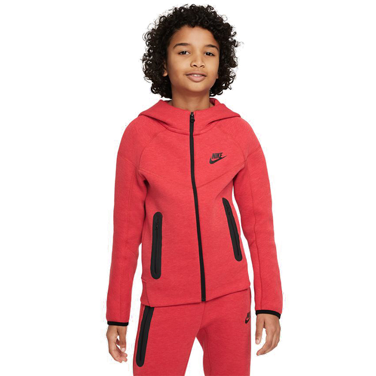 Толстовка Nike B NSW TECH FLC FZ / Мужской / S / Красный photo 3
