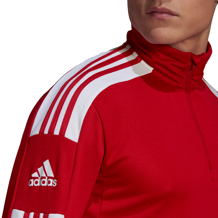 Мужская Толстовка Adidas SQ21 TR TOP S Красный photo 2