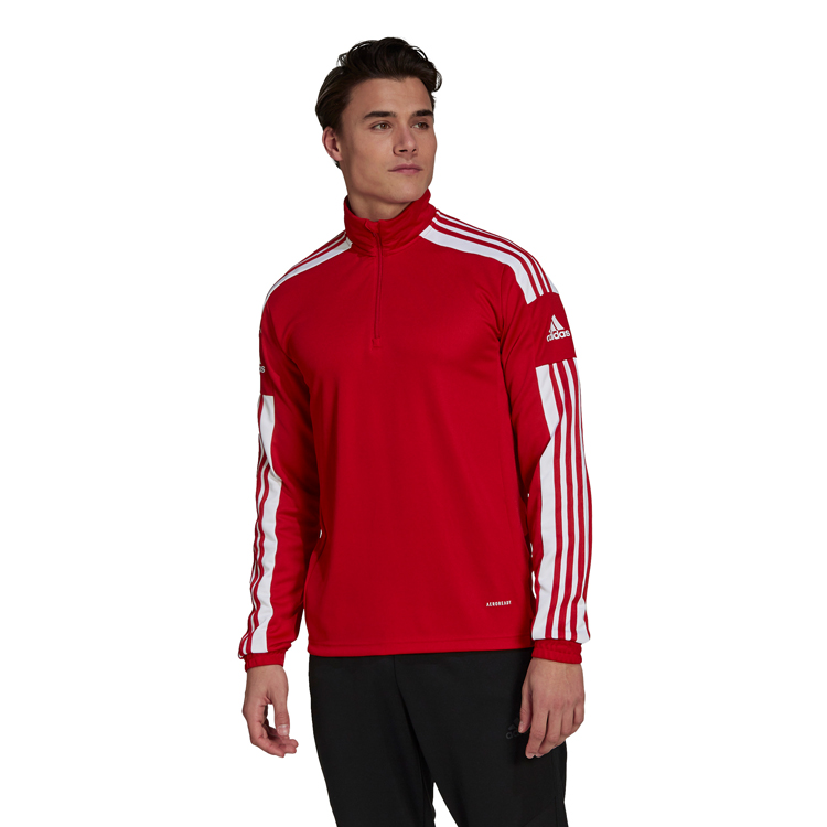 Мужская Толстовка Adidas SQ21 TR TOP S Красный photo 5