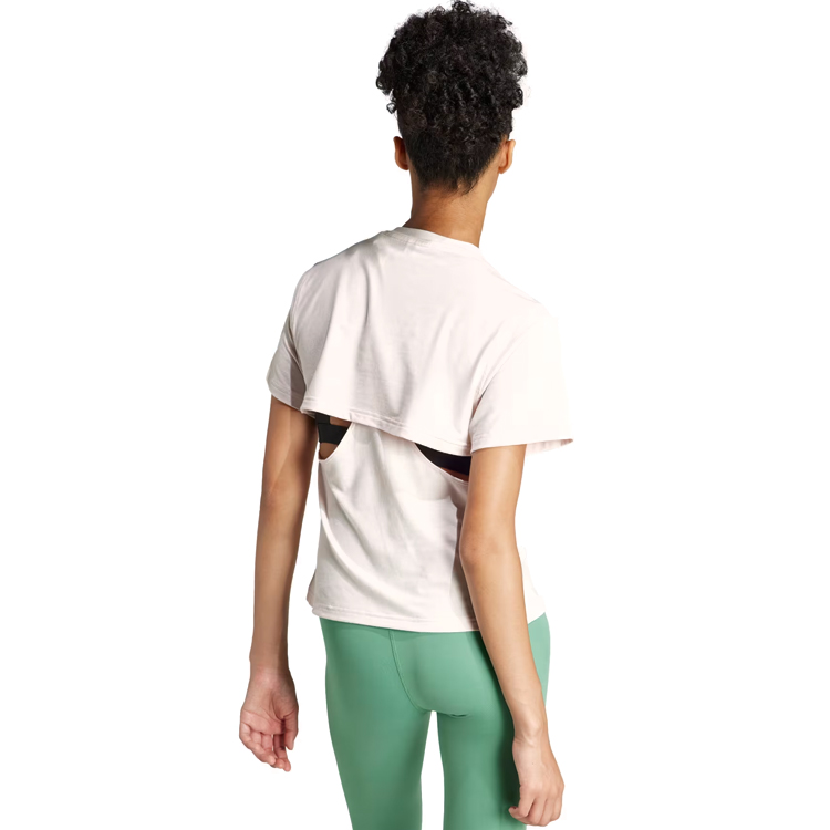 Tricou Adidas POWER BL TEE / Femei / XS / Roz photo 4