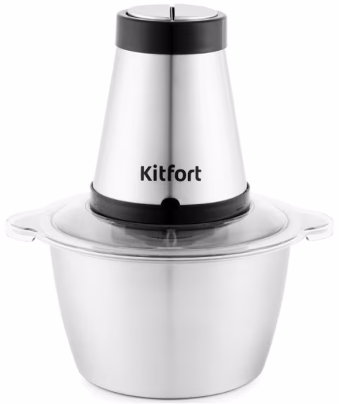 Измельчитель Kitfort KT-1372, 1800 мл, 2 скоростей, Серый