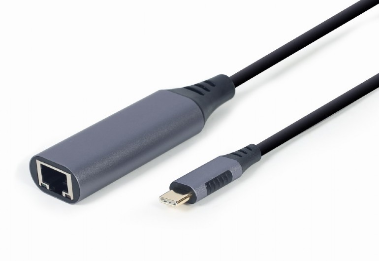USB Type-C / Gigabit Ethernet Adapter  / Gembird A-USB3C-LAN-01 photo 1