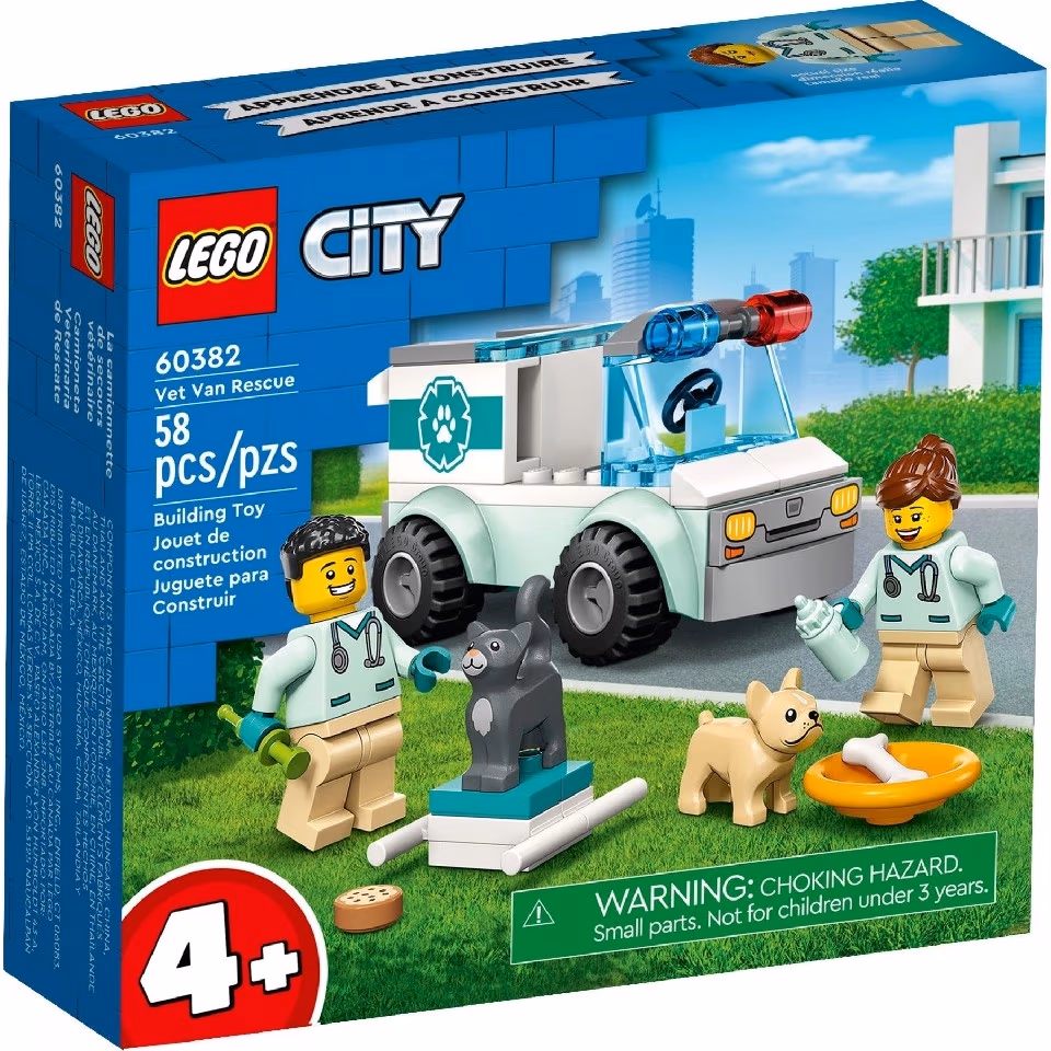 Lego City 60382 Vet Van Rescue