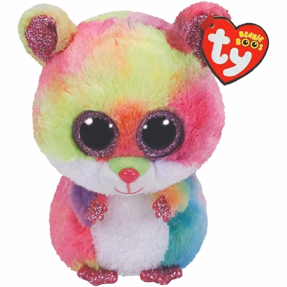 TY TY36416 BB RODNEY - multicolor hamster 24 cm
