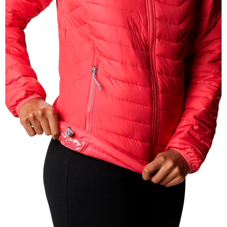 Scurta Columbia Powder Lite Hooded Jacket L Rosu Femei photo 3