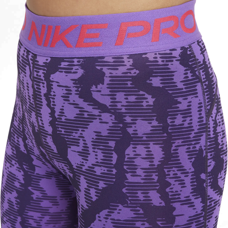 Легинсы Nike G NP DF TIGHT SPORT AOP / Женский / XL / Фиолетовый photo 4