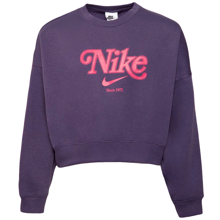 Hanorac Nike G NSW TREND FLC CRP CREW / Femei / M / Violet photo 1 Hanorac Nike G NSW TREND FLC CRP CREW / Femei / M / Violet photo 1