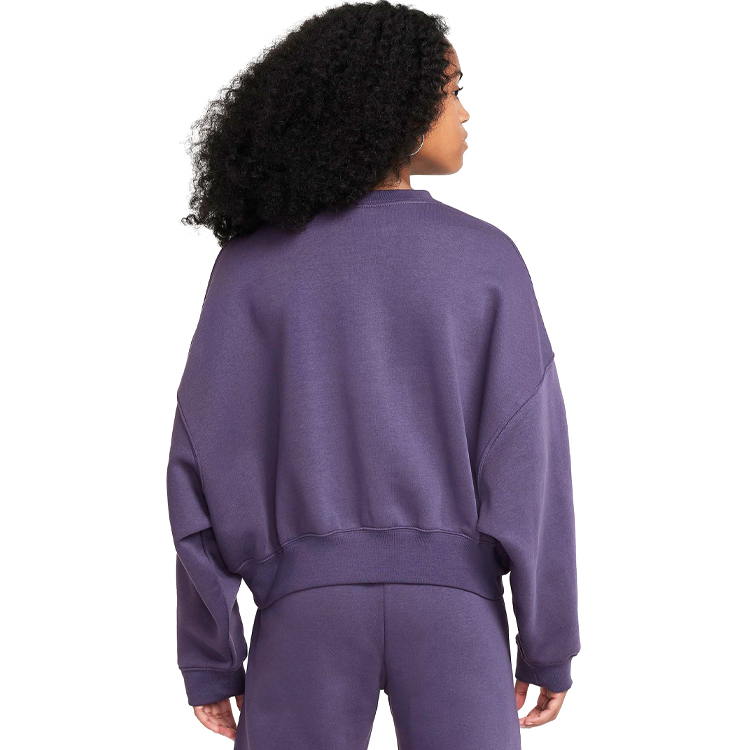 Hanorac Nike G NSW TREND FLC CRP CREW / Femei / M / Violet photo 4