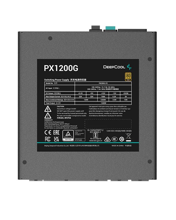 Bloc de alimentare 1200W DEEPCOOL PX1200G photo 3