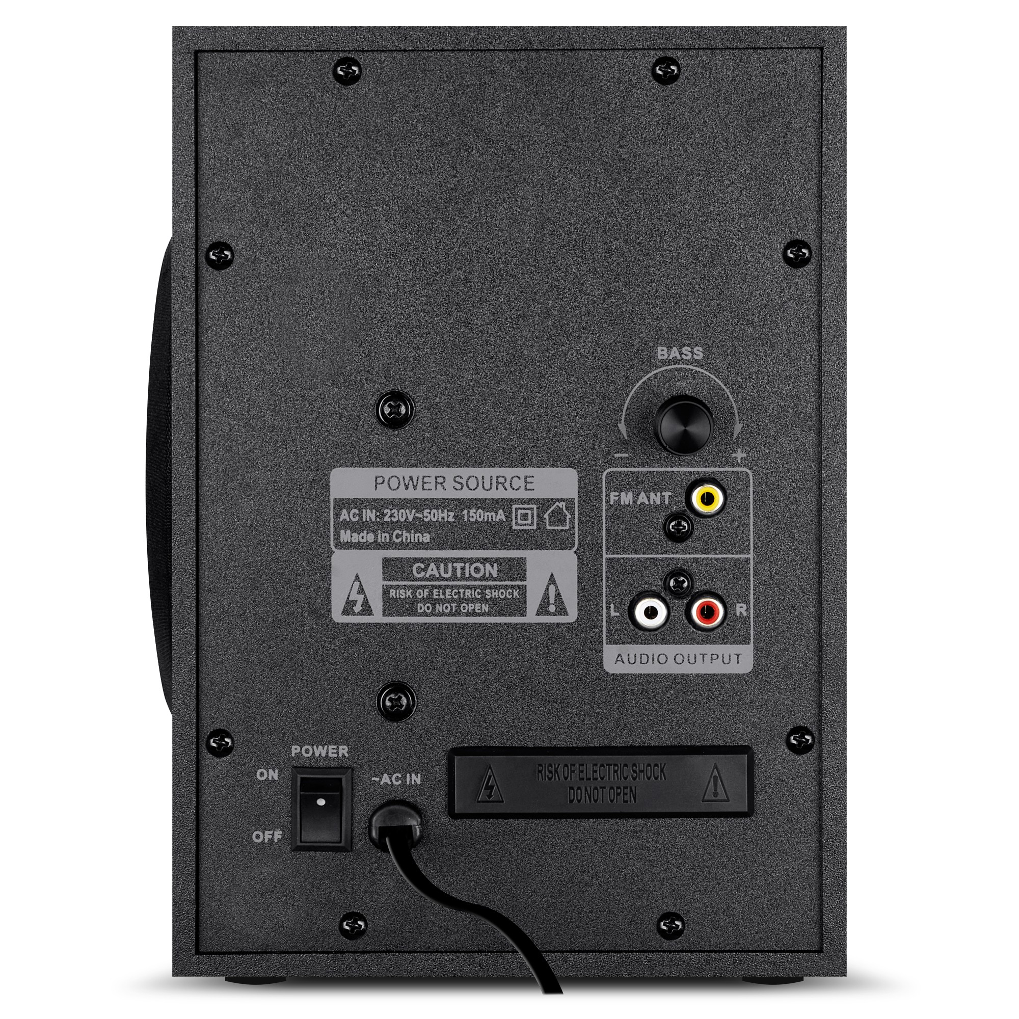 Boxe 2.1 SVEN MS-315 / 46W RMS / Bluetooth / FM-tune / USB Flash / SD card / Black photo 3