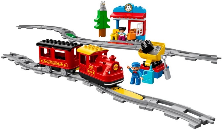 Constructor Lego Duplo Steam Train 10874 de la 2+ ani photo 3