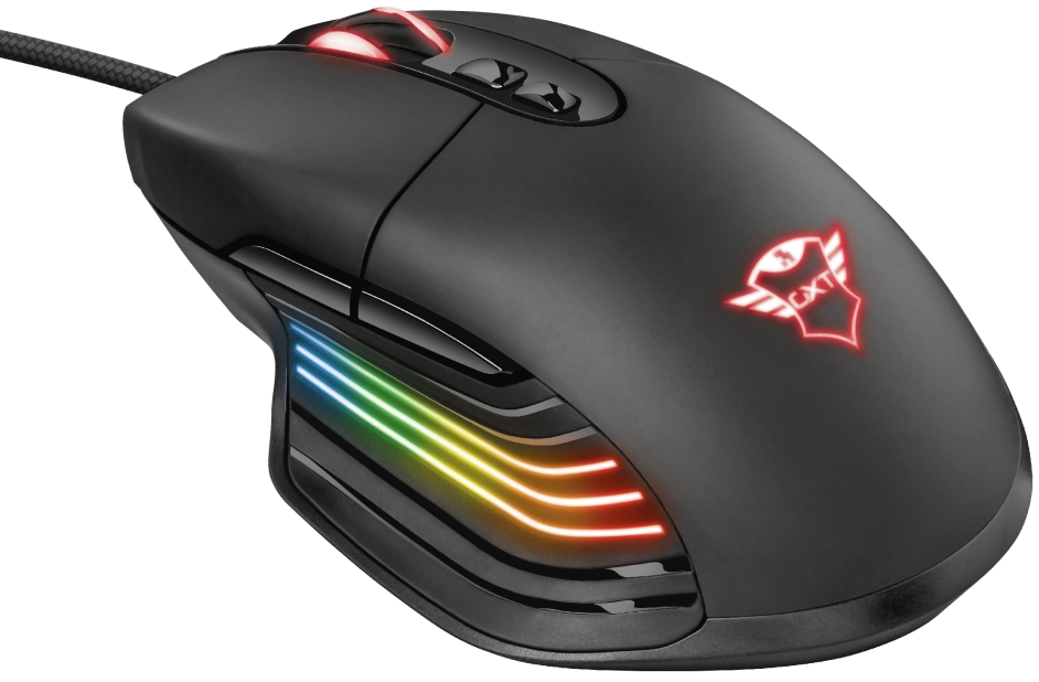 Проводная мышь Trust GXT 940 Xidon RGB Черный / Оптическая / Черный photo 2