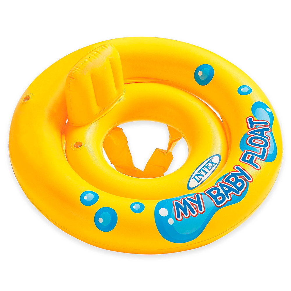 Cerc gonflabil cu decupaje pentru picioare INTEX MY BABY FLOAT photo 1