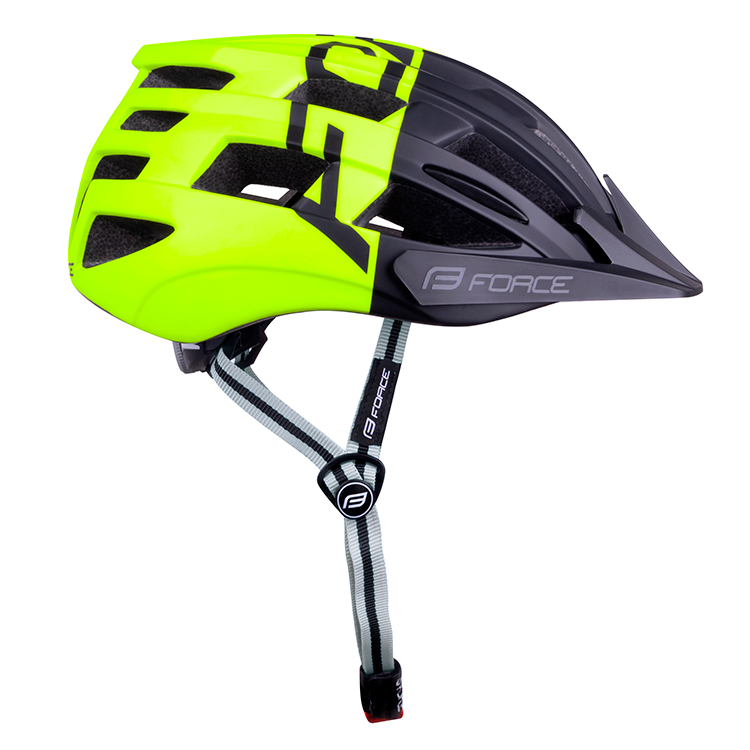 Шлем велосипедный Force CORELLA MTB Черный/Желтый 902974 photo 2