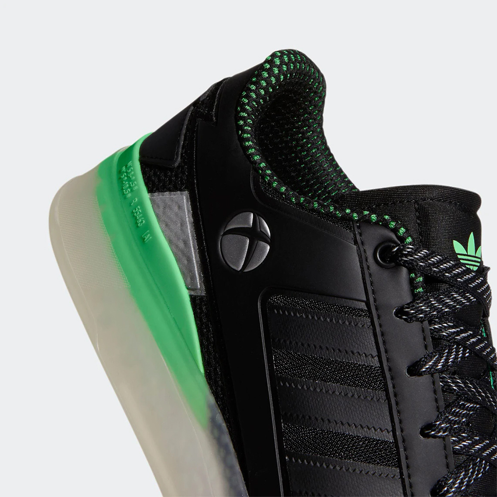 Кроссовки Adidas Xbox Forum Tech Boo / Мужской / 40.5 / Черный/Зеленый photo 2