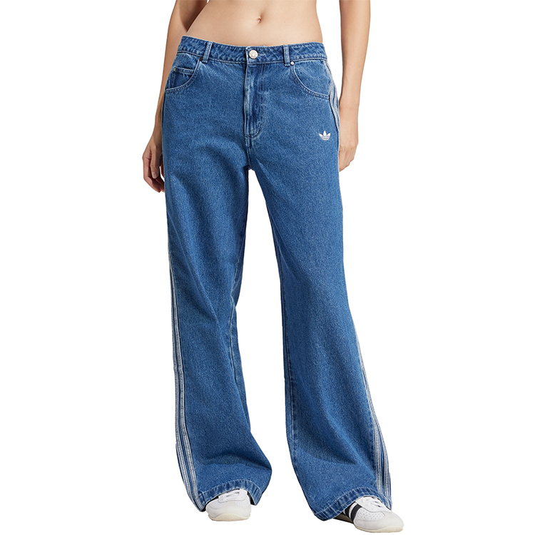 Брюки Adidas DENIM 3S PANT 24-32 Синий Женский photo 1 Брюки Adidas DENIM 3S PANT 24-32 Синий Женский photo 1
