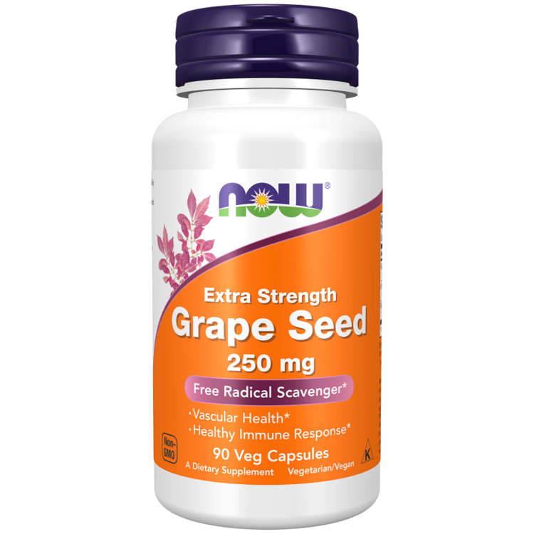 Vitamine Now Foods Extra Strength Grape Seed 250 mg photo 1