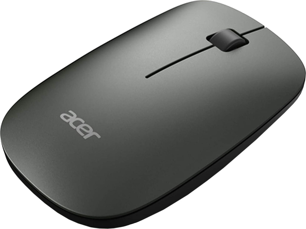 ACER SLIM MOUSE, AMR020, WIRELESS RF2.4G, SPACE GRAY, RETAIL PACK photo 1