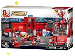 Игрушки SLUBAN F1 Racing Car Station photo 2