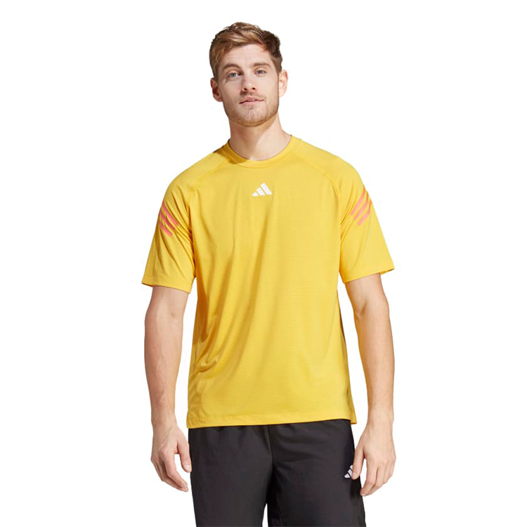 Tricou bărbătesc Adidas TI 3S TEE L Galben photo 2