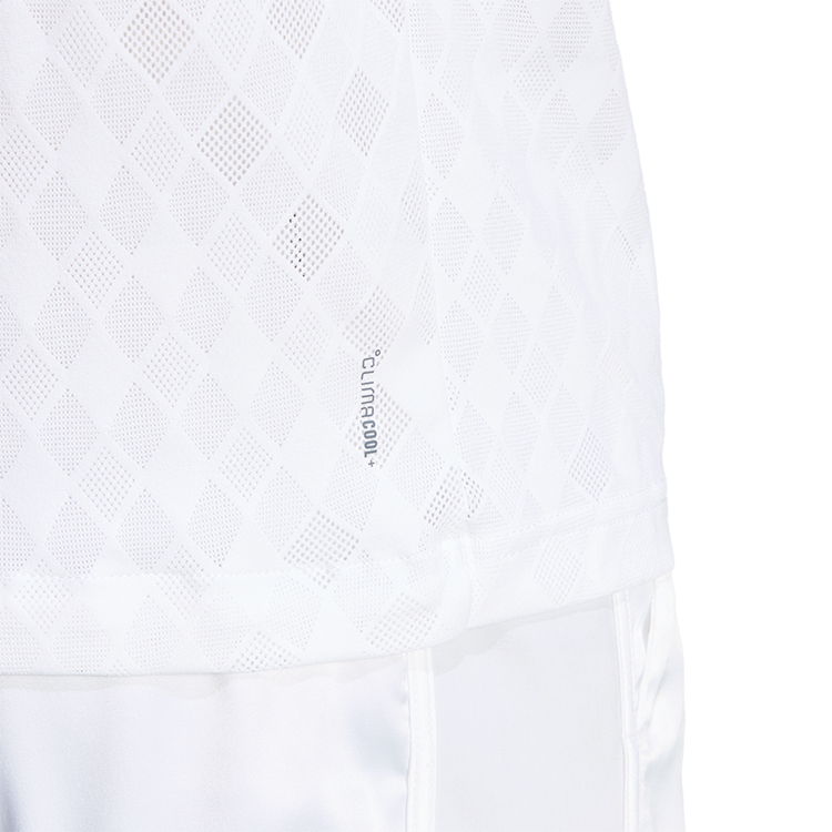  Polo pt bărbați Adidas POLO PRO XL Alb  photo 2