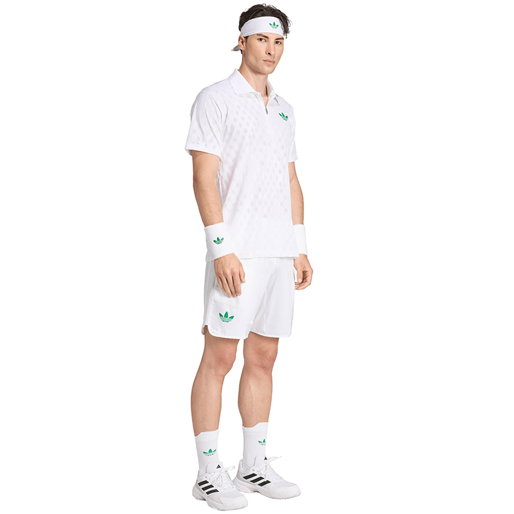  Polo pt bărbați Adidas POLO PRO XL Alb  photo 5