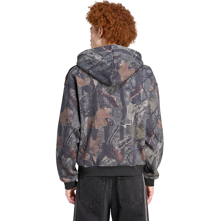 Hanorac pt bărbați Adidas CAMO FZ XL Negru photo 2