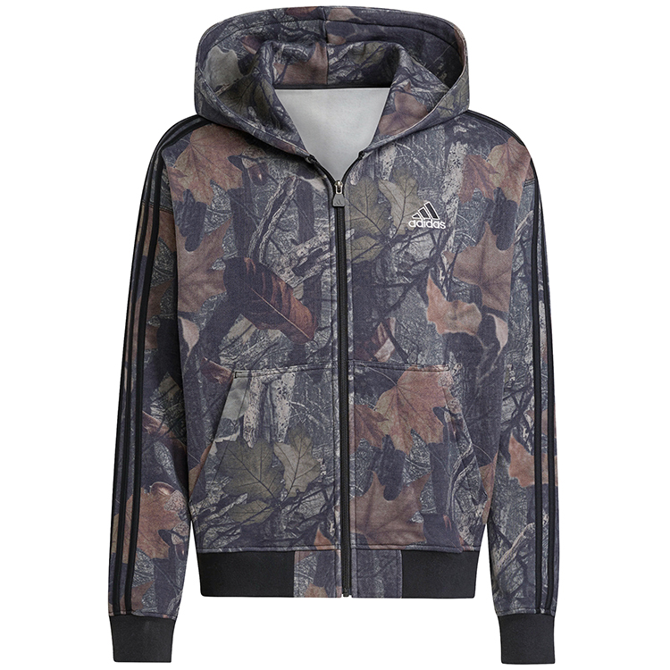 Hanorac pt bărbați Adidas CAMO FZ XL Negru photo 5