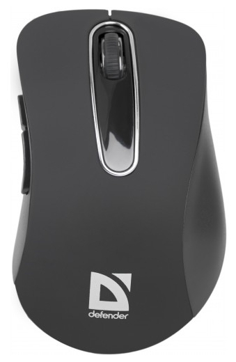 Беспроводная мышь Defender MM075 Черный / / Черный photo 1 Беспроводная мышь Defender MM075 Черный / / Черный photo 1
