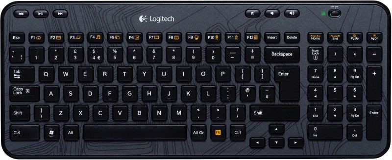 Logitech Wireless Keyboard K360 USB, Nano receiver, Retail photo 1