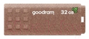 32GB USB3.0  Goodram UME3 Eco Friendly, Plastic, Housing made of 100% degradable materials, Anti-slip design (Read 60 MByte/s, Write 20 MByte/s) thumbnav 1