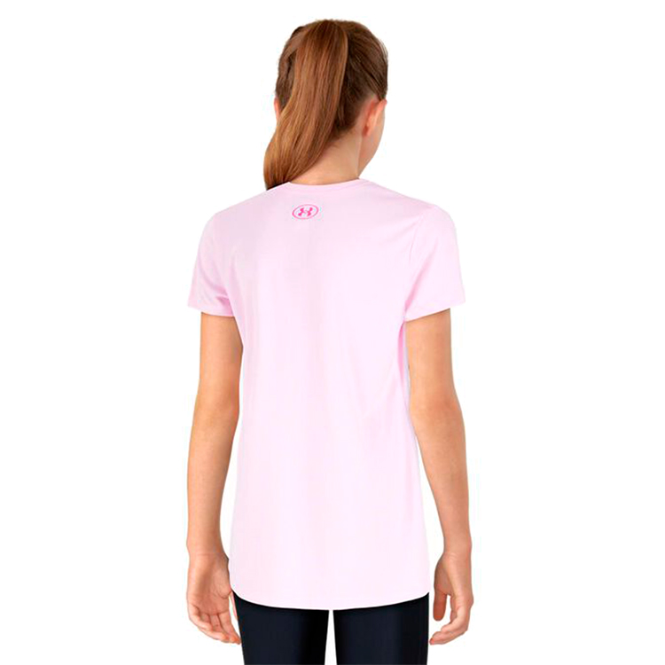 Футболка Under Armour UA G TECH SOLID PRINT FILL / Женский / XL / Розовый photo 3
