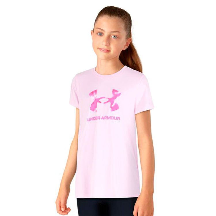 Футболка Under Armour UA G TECH SOLID PRINT FILL / Женский / XL / Розовый photo 4