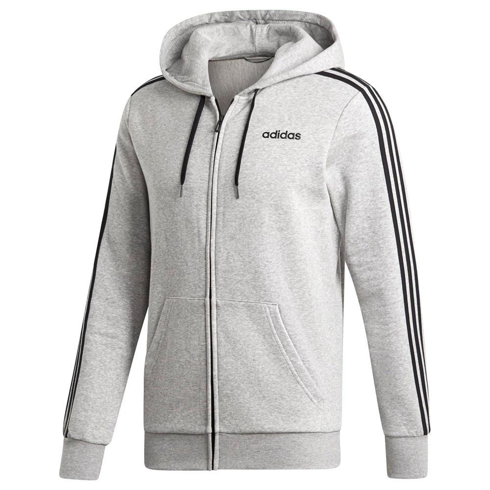Hanorac pt bărbați Adidas E 3S FZ FL S Gri photo 1 Hanorac pt bărbați Adidas E 3S FZ FL S Gri photo 1